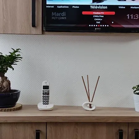 Renove 4* Pour 2 Personnes Avec Wifi Et Parking A - Fr-1-589-412 Apartmán