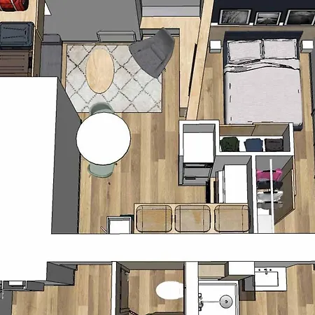Apartmán Renove 4* Pour 2 Personnes Avec Wifi Et Parking A - Fr-1-589-412